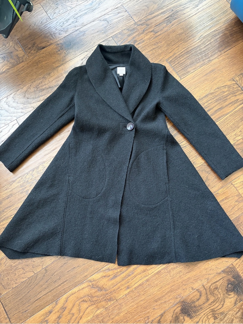 Vintage felted wool J Jill  wrap coat